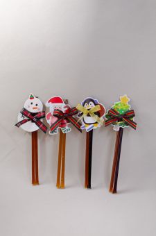 Christmas Cut-Out Honeystix Gift