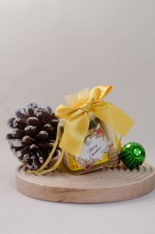 BUNDLE DEAL [EARLY BIRD] 10 x Mini Honey Pots in Organza + Mini Honey Dabbler