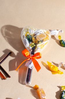 BUNDLE DEAL - 10 x Honey Candies And Honeystix In Heart Shaped Wand