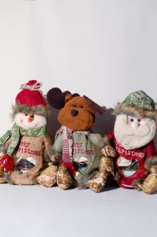 BUNDLE DEAL - 5 X Christmas Plushies