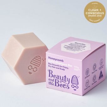 Bee Smooth Shampoo for Curly or Frizzy Hair and Dry Scalp