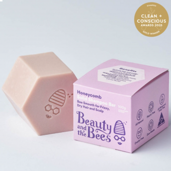 Bee Smooth Shampoo for Curly or Frizzy Hair and Dry Scalp